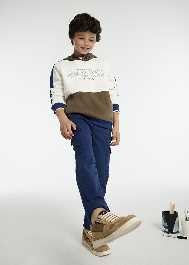 Παντελόνι cargo slim - ΠΡΑΣΙΝΟ 12Y