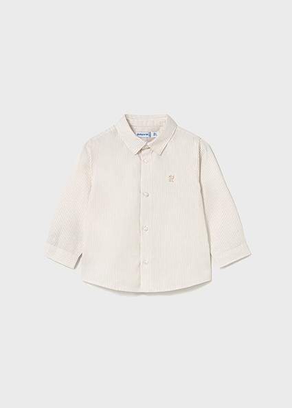 Πουκάμισο μακρυμάνικο basic - ΜΠΕΖ 18M