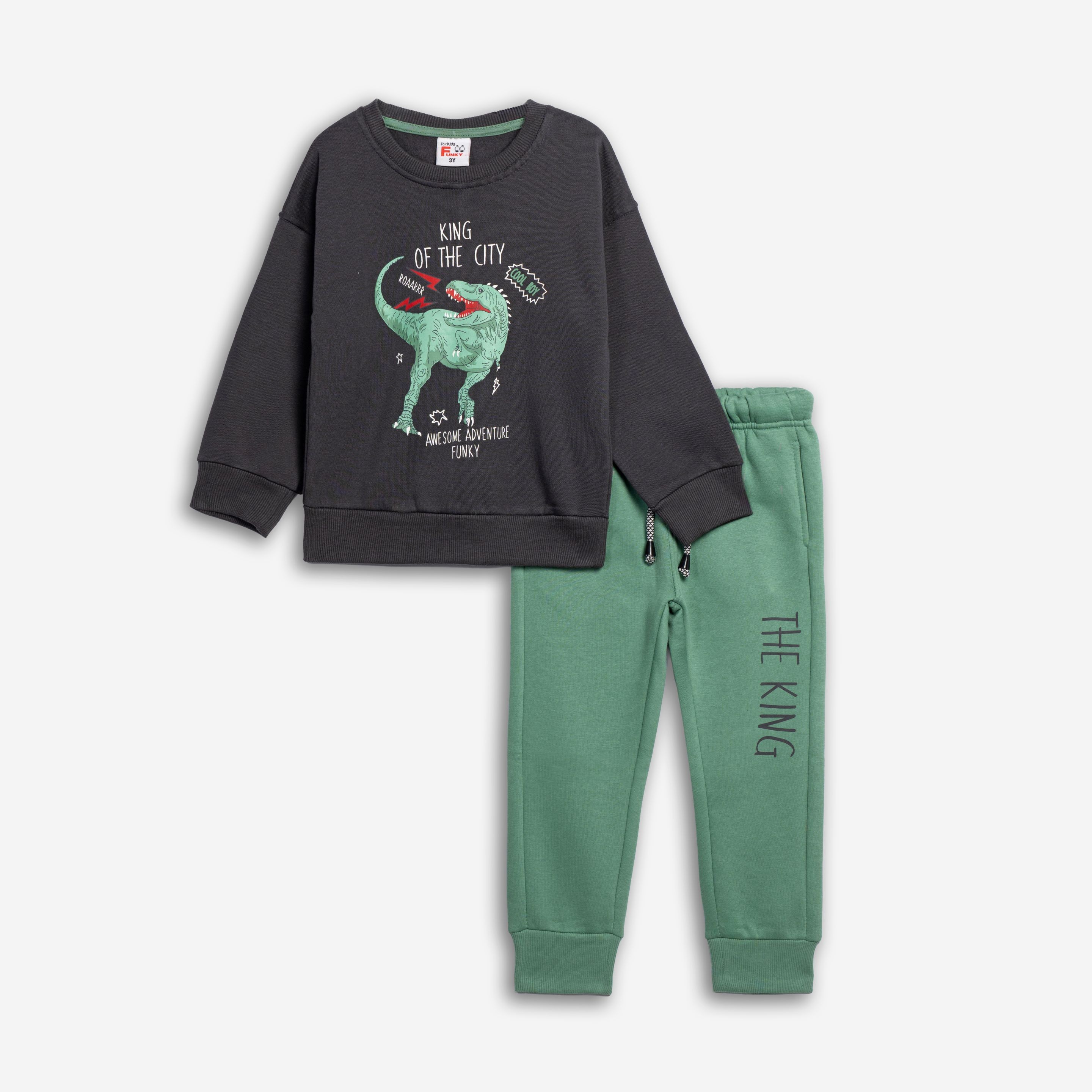 Σετ φόρμα - ΑΝΘΡΑΚΙ 2Y