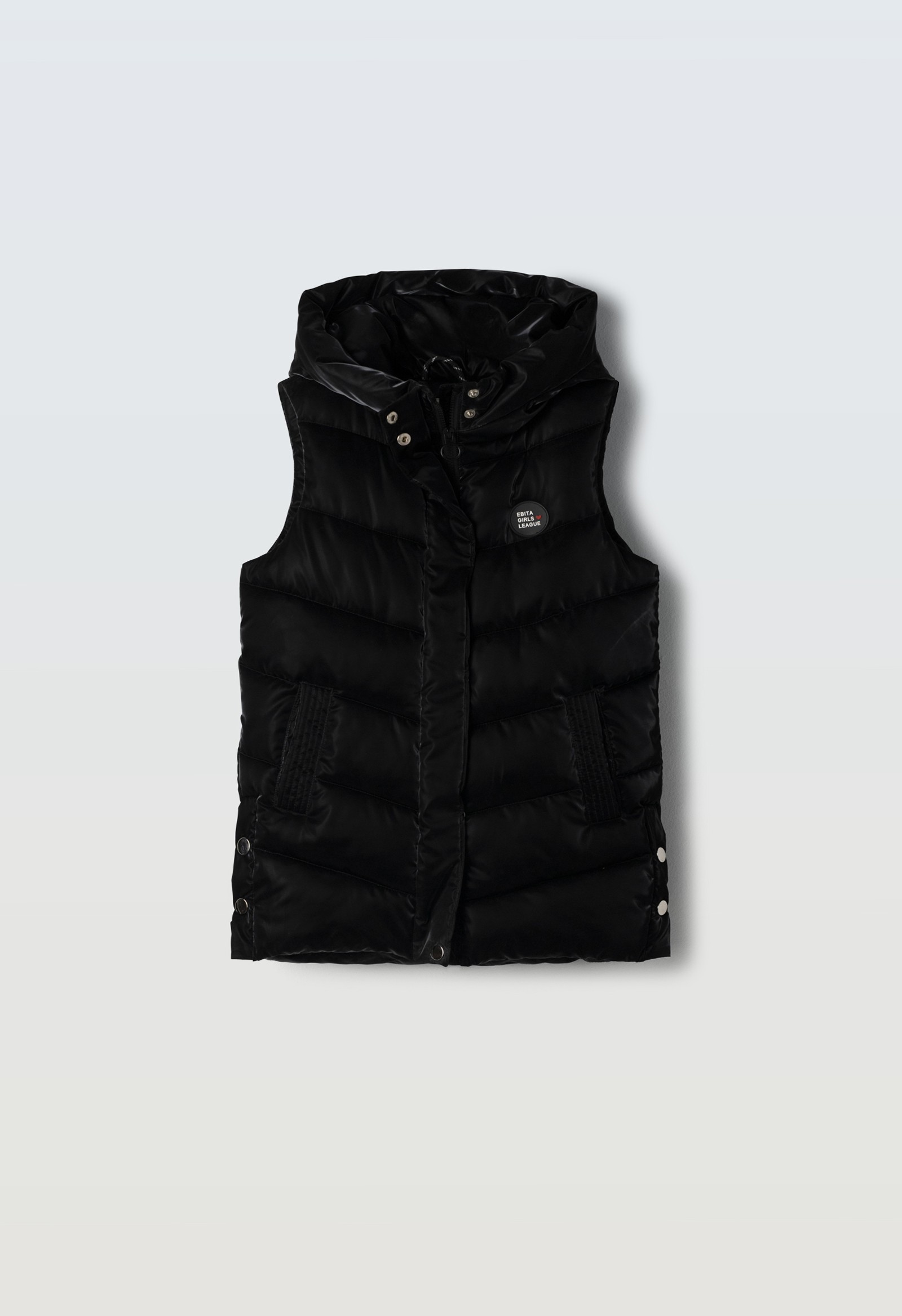 Τζάκετ αμάνικο - ΜΑΥΡΟ 6Y