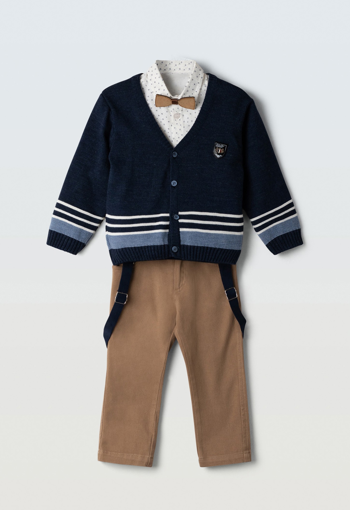 Σετ ζακέτα 4τμχ. - ΜΠΛΕ 4Y