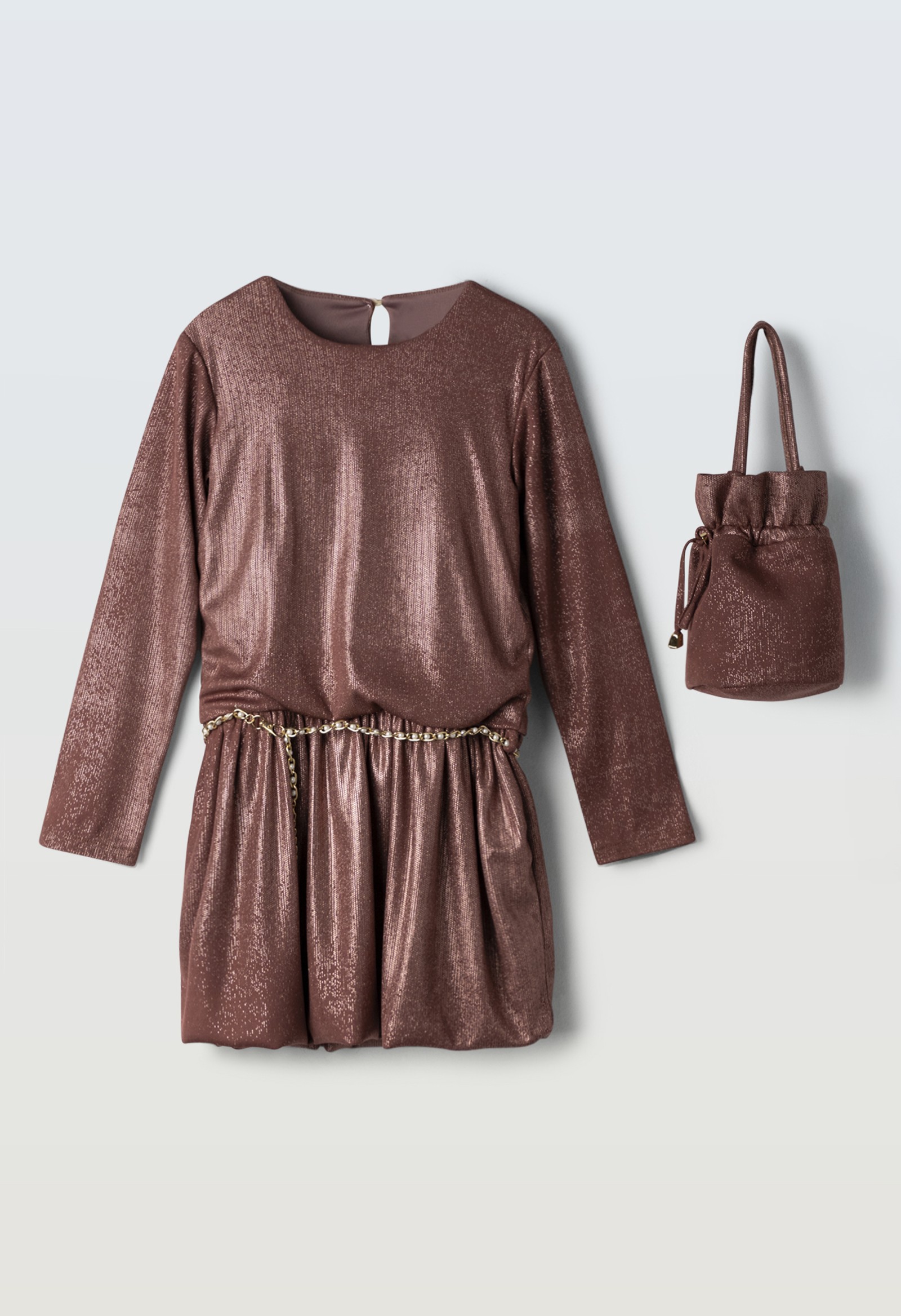 Φόρεμα - ΣΑΠΙΟ ΜΗΛΟ 6Y