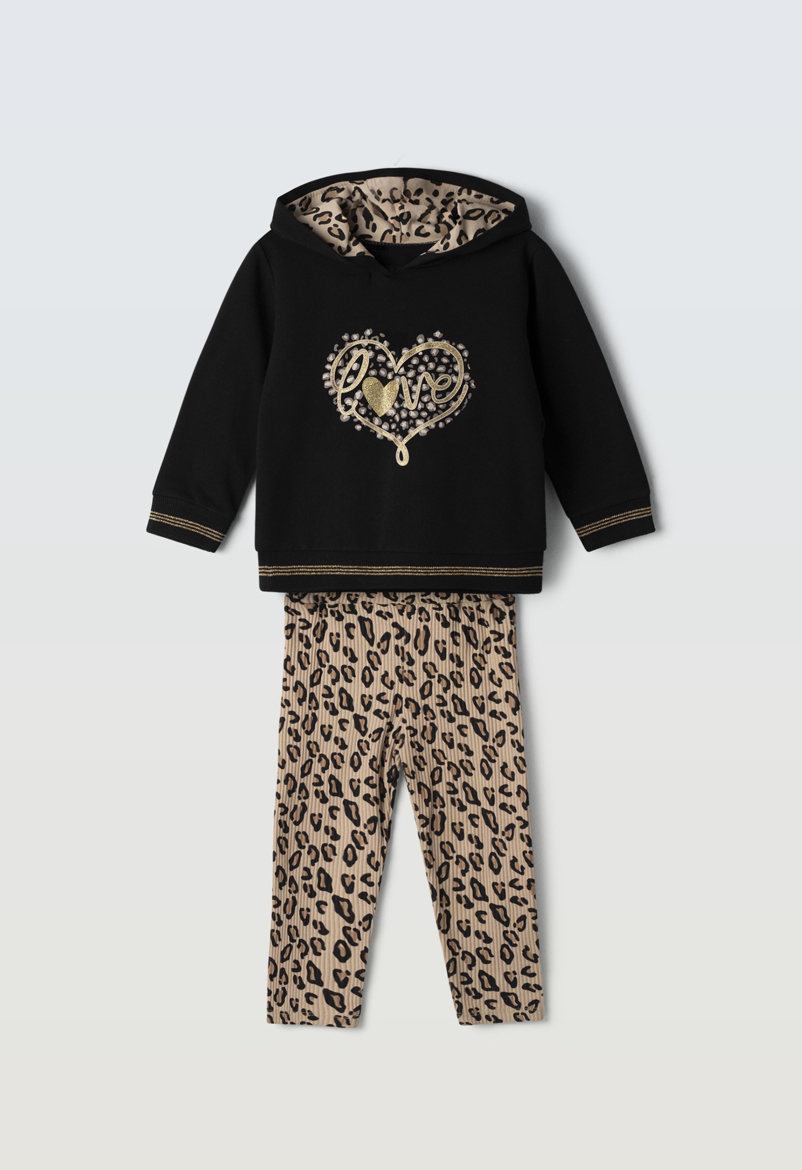 Σετ κολάν - ΜΑΥΡΟ 4Y