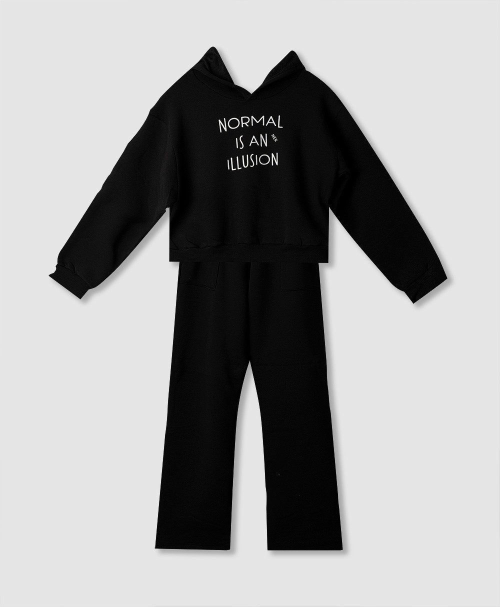 Σετ φόρμα εφηβική - ΜΑΥΡΟ MEDIUM