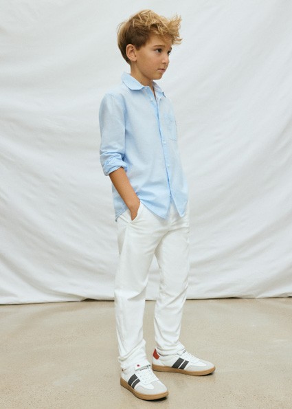 Παντελόνι chino basic - ΚΡΕΜ 10Y