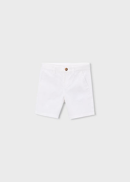 Βερμούδα chino καπαρτινέ βασική - ΛΕΥΚΟ 2Y