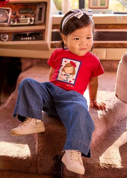 Παντελόνι μακρύ φαρδύ - ΤΖΙΝ ΣΚΟΥΡΟ 3Y