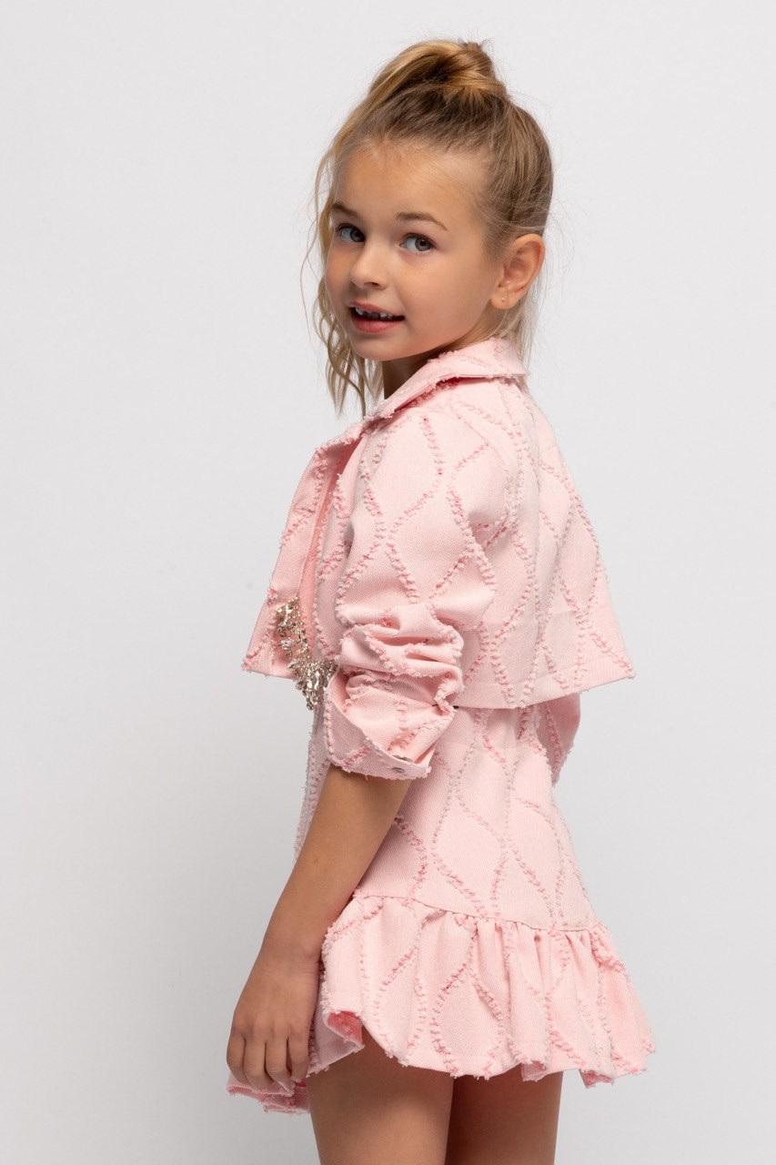 Φούστα τζιν ροζ - ΡOZ 3/4Y