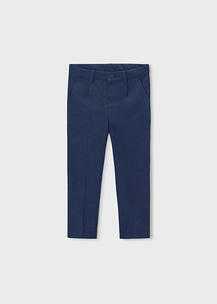 Παντελόνι λινό suiting - ΜΠΛΕ 10Y