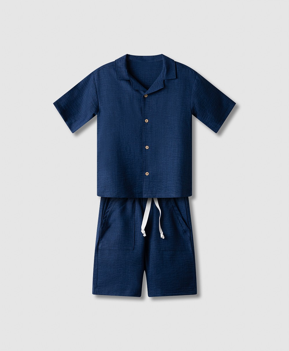 Σετ πουκάμισο με βερμούδα - ΧAKI 6Y