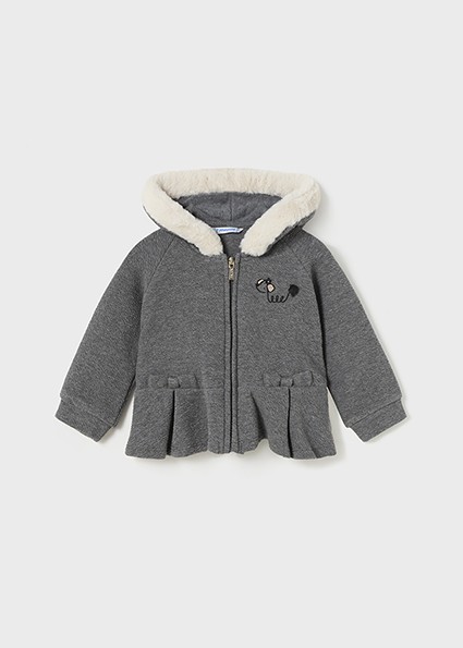 Ζακέτα φούτερ - ΓΚΡΙ 9M