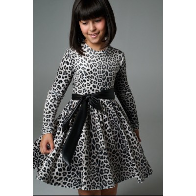 Φόρεμα βελούδο - ΜΑΥΡΟ 8Y