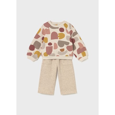 Φόρμα φούτερ  σταμπωτή - ΜΠΕΖ 12M