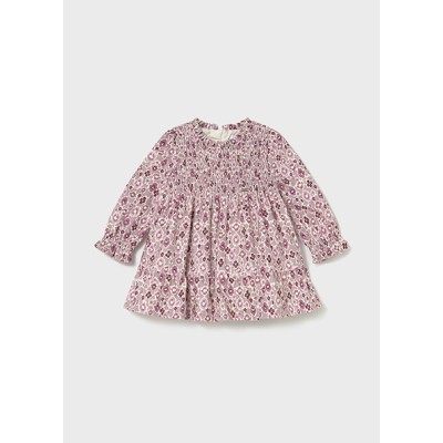 Φόρεμα βελούδινο σταμπωτό - ΜΠΕΖ 12M