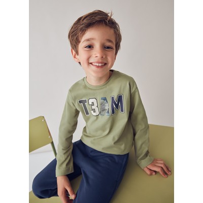 Μπλούζα μακρυμάνικη διαδραστική - ΦΥΣΤΙΚΙ 8Y