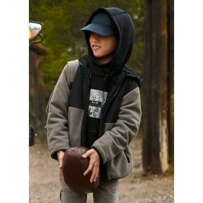 Μπουφάν αναστρέψιμο - ΓΚΡΙ 18Y