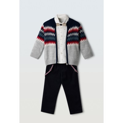 Σετ 4τμχ. με ζακέτα - ΜΠΛΕ 4Y