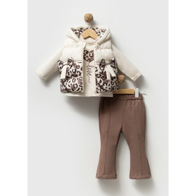 Σετ 3τμχ.με γιλέκο - ΚΑΦΕ 18M