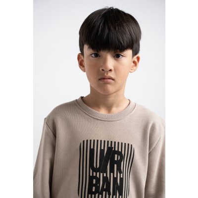 Μπλούζα φούτερ - ΧAKI 8Y