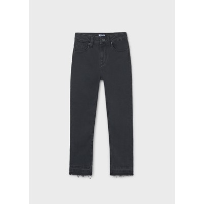 Παντελόνι μακρύ βασικό τζιν - ΜΑΥΡΟ 18Y