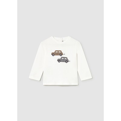 Long sleeve blouse - BEIGE 12M