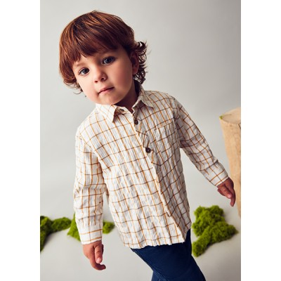 Πουκάμισο μακρυμάνικο - ΜΟΥΣΤΑΡΔΙ 6M