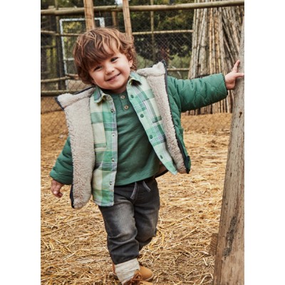 Μπουφάν επένδυση αναστρέψιμο - ΠΡΑΣΙΝΟ 12M