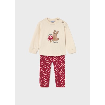 Σετ κολάν oversized - ΚΟΚΚΙΝΟ 12M