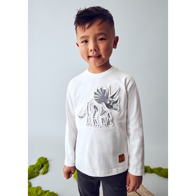 Long sleeve blouse - CREAM 2Y