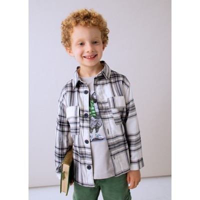 Πουκάμισο καρό - ΓΚΡΙ 4Y