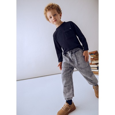 Παντελόνι τζιν parachute - ΓΚΡΙ 4Y