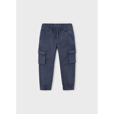 Soft cargo pants - GREEN 5Y