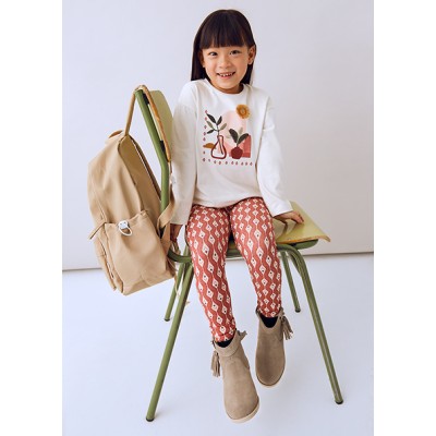 Σετ κολάν σταμπωτό - ΚΟΚΚΙΝΟ 2Y