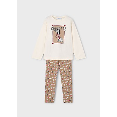 Σετ κολάν σταμπωτό - ΚΑΜΕΛ 4Y