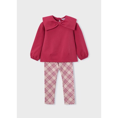 Σετ φούτερ κολάν καρό - ΚΕΡΑΣΙ 2Y