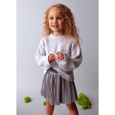 Φούστα πλισέ μακό - ΑΣΗΜΙ 5Y