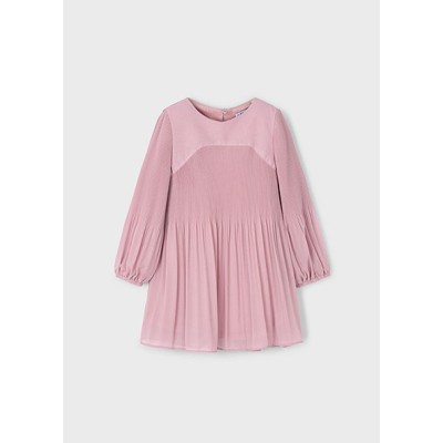 Φόρεμα γάζα πλισέ - ΡOZ 4Y