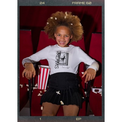 Μπλούζα μακρυμάνικη κεντήματα - ΚΡΕΜ 12Y