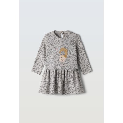 Φόρεμα με τσαντάκι - ΓΚΡΙ 4Y