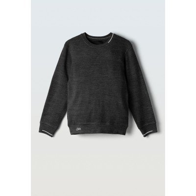 Μπλούζα πλεκτή λεπτή - ΑΝΘΡΑΚΙ 10Y