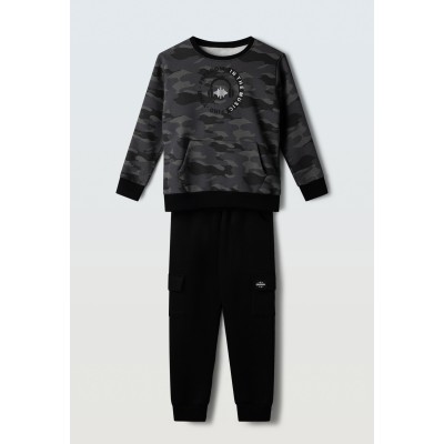 Σετ φόρμα - ΜΑΥΡΟ 8Y