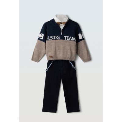 Σετ ζακέτα 4τμχ. - ΜΠΛΕ 5Y