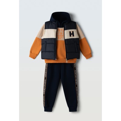 Σετ φόρμα 3τμχ. - ΜΠΛΕ 4Y