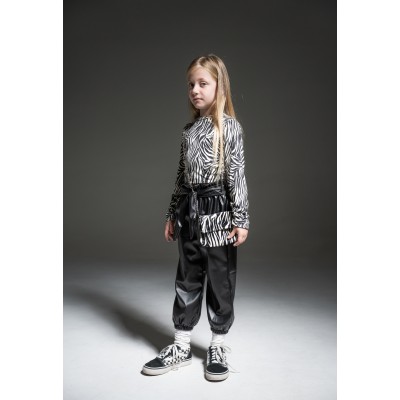 Σετ παντελόνι με τσαντάκι - ΜΑΥΡΟ 5Y