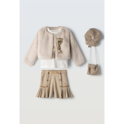 Σετ παντελόνι 3τμχ. με τσαντάκι - ΜΠΕΖ 5Y