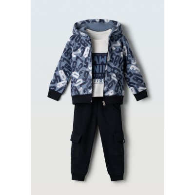 Σετ φόρμα 3τμχ. - ΜΠΛΕ 4Y