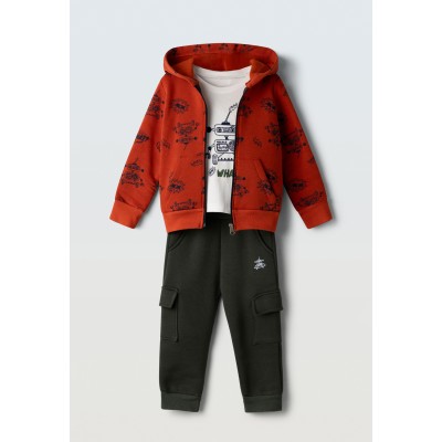 Σετ φόρμα 3τμχ. με ζακέτα - ΚΕΡΑΜΙΔΙ 4Y