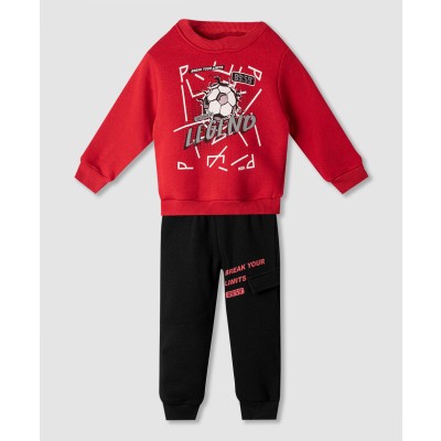 Σετ φόρμα - ΚΟΚΚΙΝΟ 6Y