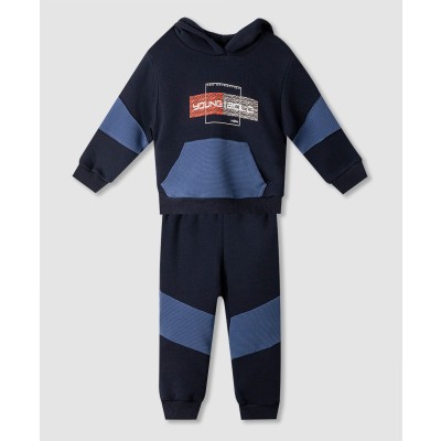 Σετ φόρμα φούτερ - ΜΠΛΕ 2Y