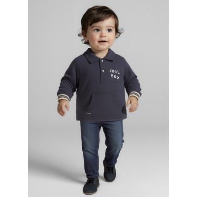 Basic slim fit jeans - JEANS 12M